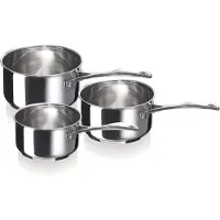 Beka 3er-set Stielkasserollen Chef