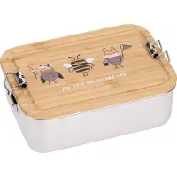 Lassig Lunch Box Stainless Steel Bamboo Nature
