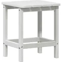 vidaXL Beistelltisch Weiß 38 x 38 x 46 cm Polyethylen