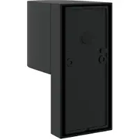 vidaXL Außenwandleuchte 2 stk. Schwarz 12 x 7 x 15 cm Edelstahl