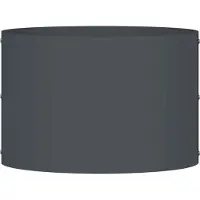 vidaXL Pflanzenring Anthrazit 30 x 30 x 20 cm Kaltgewalzter Stahl