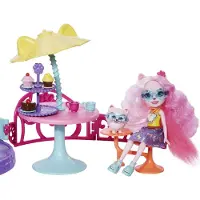Enchantimals City Tails HJH65, 4 Jahr(e), Mehrfarbig, Stoff, Kunststoff