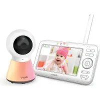 Vtech Video-Babyphone mit 5" Farb-LCD, Nachtlicht und Temperaturanzeige