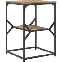 vidaXL Beistelltisch Artisan-Eiche 41 x 40 x 60 cm