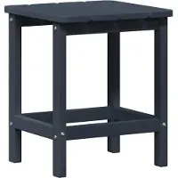 vidaXL Beistelltisch Marineblau 38 x 38 x 46 cm Polyethylen
