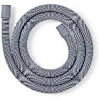 Nedis Ablaufschlauch - 21 mm - 19 mm - 1.5 Bar - 1.80 m - Anwendung: Schüssel / Waschmaschine - Grau