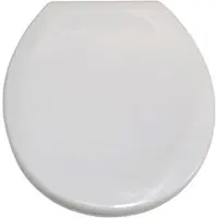 ADOB WC-Sitz "Limone", weiß, Duroplast, WC-Sitze, WC-Sitz, sehr stabil, Edelstahlscharniere