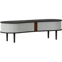 UMAGE Audacious TV-Bank Schwarz Eiche/Sterling
