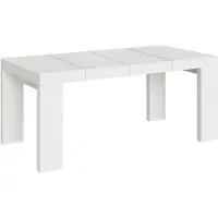 Itamoby Roxell Premium Ausziehtisch 140/244x90 cm Esche weiß