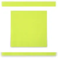 Plock GmbH Servietten Funny - 3-lagig - 1/4-Falz - 33 x 33 cm - 1000 Tafelservietten - kiwi