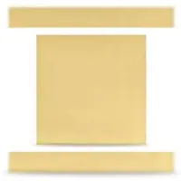 Plock GmbH Servietten Funny - 2-lagig - 1/4-Falz - 40 x 40 cm - 1400 Tafelservietten creme