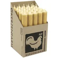 Kerzenfarm Hahn Stabkerzen Karamell, 180/22 mm, , Brenndauer 8h, 25 St.