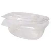 Greenbox Feinkostbehälter, rPET, rechteckig DFC060801 , 1 Packung = 50 Stück, Fassungsvermögen: 500 ml