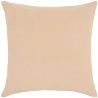 PAD Dekokissen "LOOPY", sand, unifarben, B:48cm L:48cm, Baumwolle, Dekokissen_Sitzkissen_Kissenhüllen, Dekokissen, frottee look