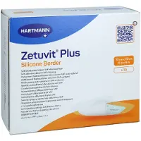 ToValCare GmbH - Medical Zetuvit Plus Silicone Border Steril 10x10 Cm 10 St