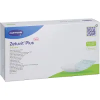 Kohlpharma GmbH Zetuvit Plus Silicone Steril 10x20 Cm 10 St