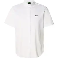 BOSS Regular-Fit Hemd aus knitterfreiem Baumwoll-Jersey Grösse XL