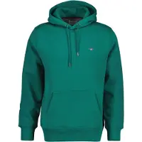 Gant Herren Hoodie - REGULAR SHIELD HOODIE, Kapuzen-Sweatshirt, Baumwoll-Mix Grün (Botanical Hue) / 5XL