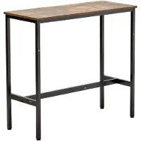Vevor Bartisch Bistrotisch Kneipentisch mit Metallrahmen