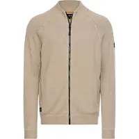 Camel active Strickjacke mit Reißverschluss in Beige | Gr.: M