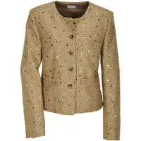 MADELEINE Jackenblazer "Kurzblazer Glanzblazer mit Pailletten" mit Pailletten