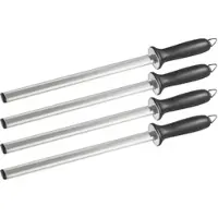 TokioKitchenWare 4er-Set Diamant-Wetzstähle, 29 cm
