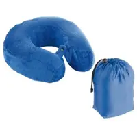 Newgen medicals Memory-Foam-Nackenhörnchen mit Soft-Fleece-Bezug und Transport-Tasche