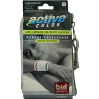 Bort Activecolor Handgelenkbandage Weiß Medium 1 ST