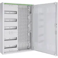 ABN Feldverteiler AP T:160mm ABNRM204M01 m.Lüftungstür 4 Reihen REG Mediafeld