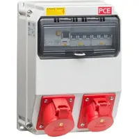 ABN SY19Z Steckdosenkombi Einbausatz 2xCEE 32A, f. SL135