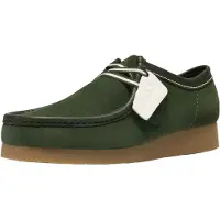 Clarks Wallabee Evo Wildlederschuhe, Grün 42 EU