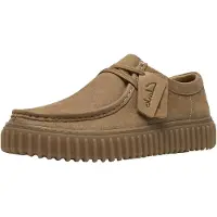 Clarks Schnürschuhe Torhill Lo Herren Light Brown Leather-Schuhgröße 41