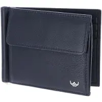 Golden Head Leder Geldbörse Geldklammer Capri RFID Protect Clip-Scheintasche 1921 Blau dunkelblau