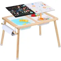 StarTech.com Sensorischer Aktivitätstisch für Kinder - Sandspieltisch mit 1 Papierrolle - Interaktive Lerntische