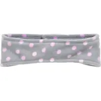 Playshoes Fleece-Stirnband Punkte in Grau | Gr.: onesize