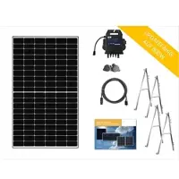OSNATECH Balkonkraftwerk Mini-PV-Premium Glas L-1 (425 W) STARTER Balkon-Solaranlage