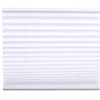 Jet-Line Plissee Sichtschutz Sonnenschutz Sichtschutzplissee Sonnenblende Festerblende Blende Fensterschutz Raffrollo 130x45cm