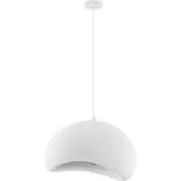 Nova Luce Pendelleuchte Aere E27 Weiß 50x40cm 9002661