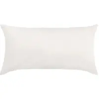 TRAUMSCHLAF Uni Mako-Satin Kissenbezüge Doppelpack 2x Kissenbezug 65x100 cm | weiss - weiß