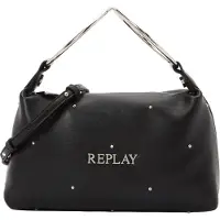 Replay Umhängetasche Reporter Bag Black schwarz