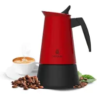Cecotec Piccolina 600 Italienische Kaffeemaschine Rot One Size / EU Plug 220V Rot One Size