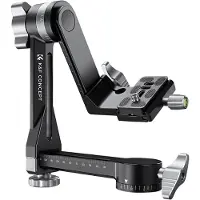 K&F Concept Schwere Gimbal-Kopf mit 360-Grad-Panorama und 20 kg Tragkraft für DSLR-Kameras
