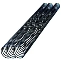OEM Metallspiralen Tüllen Teilung 5:1 10mm Box 100 Schwarz