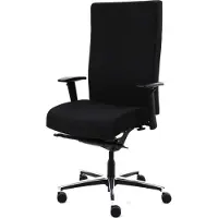 Bisley Titanos Schwerlast Bürostuhl bis 200 kg - Farbe: Schwarz (733)