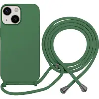 Moxie Girlz Moxie, Color Lace TPU-Hülle iPhone 13 mit Tragekette, Khaki