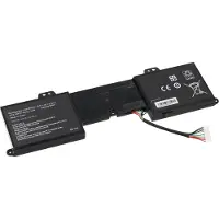 AccuCell Akku passend für Dell Inspiron DUO 1090 Tablet PC, Li-Polymer, 14,8V, 1950Ah, 29Wh, schwarz
