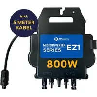 APSYSTEMS EZ1-M Mikrowechselrichter 800W | Mit 5 Meter Anschlusskabel