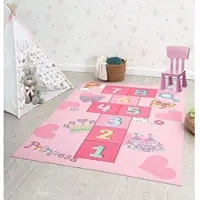 The Carpet Teppich "Happy Life" rechteckig 4 mm Höhe Life Kinderzimmer Teppich Spielteppich pflegeleicht