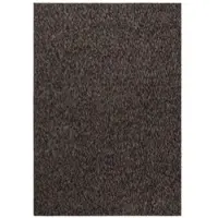 Carpetsale24 Teppich 80x150 cm Braun, Einfarbiger Kurzflor Schlingenteppich für Flur, Küche oder Wohnzimmer, Modern, pflegeleicht