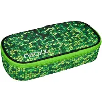 NEOXX Schlampermäppchen Jump Pencil Case Pixel In My Mind grün
